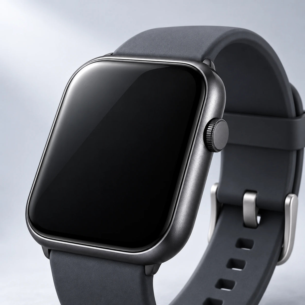 kinsorea Arc Watch: close view of materials and controls