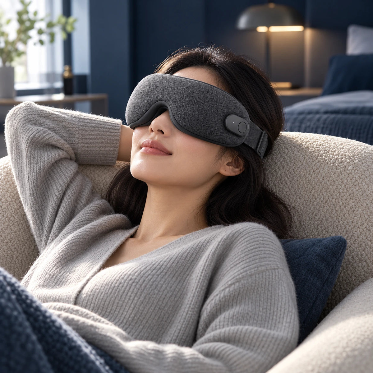 kinsorea Ease Eye Mask: everyday setting; surrounding objects are styling only