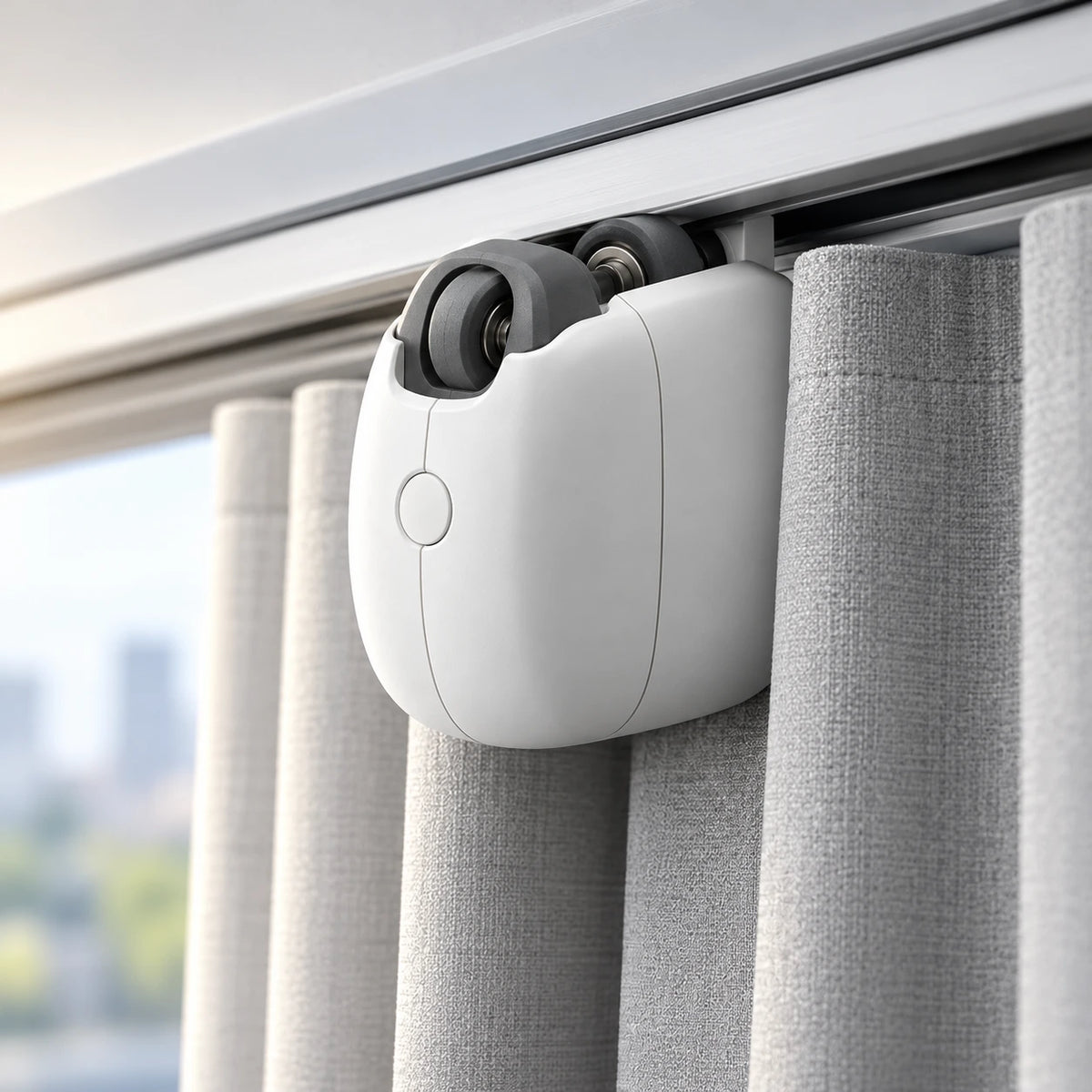 kinsorea Glide Curtain Drive: everyday setting; surrounding objects are styling only